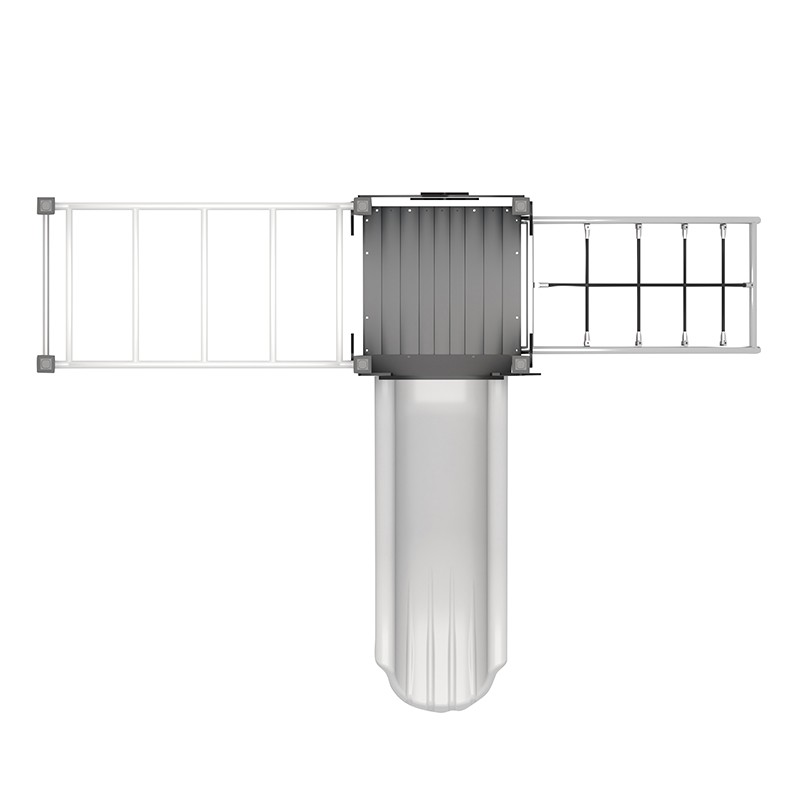 Structura modulara prescolari - Turn cu tobogan, cataratori si scara maimute PZG-W-A001P - imagine 3