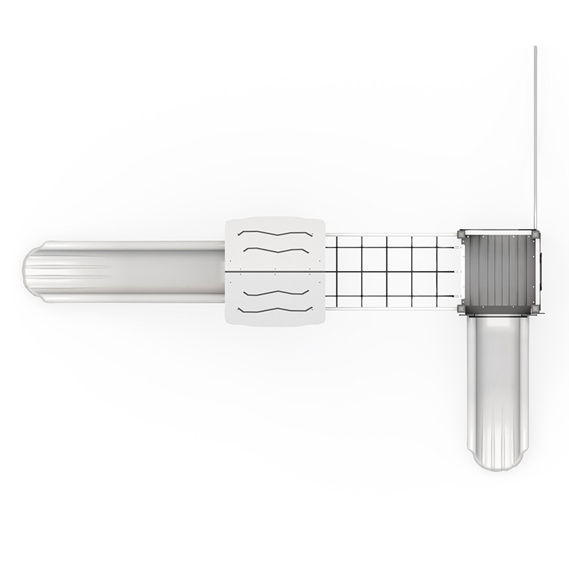 Structura modulara - Turnuri cu tobogane, punte si cataratori PZG-W-A005N - imagine 3