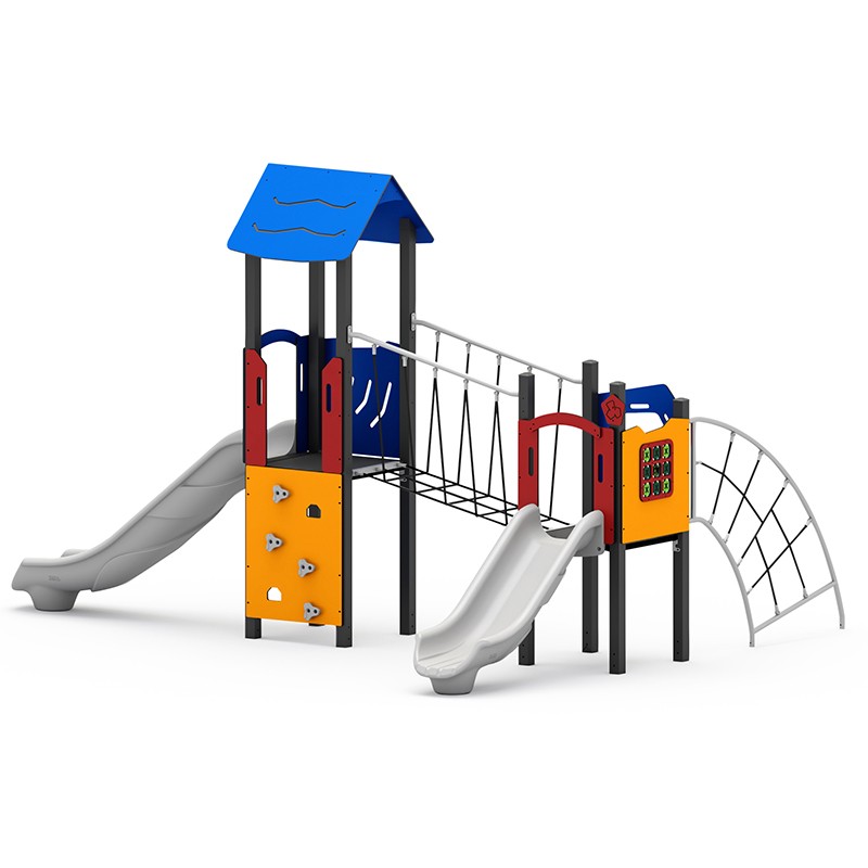 Structura modulara - Turnuri cu tobogane, punte si cataratori PZG-W-A005P