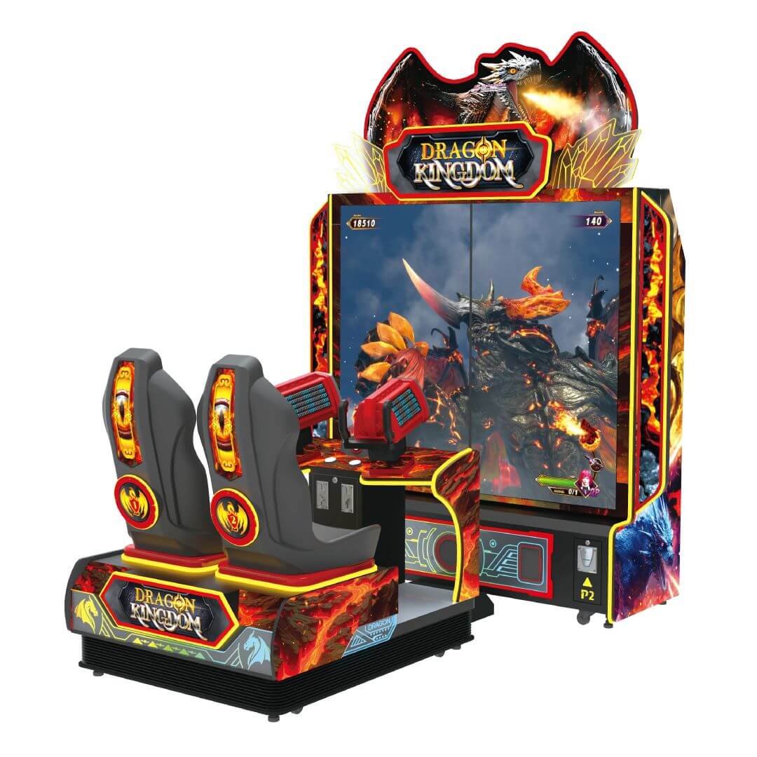 Joc electronic cu fise Dragon Kingdom 2 Jucatori 145x110x220cm PLZ-B0087