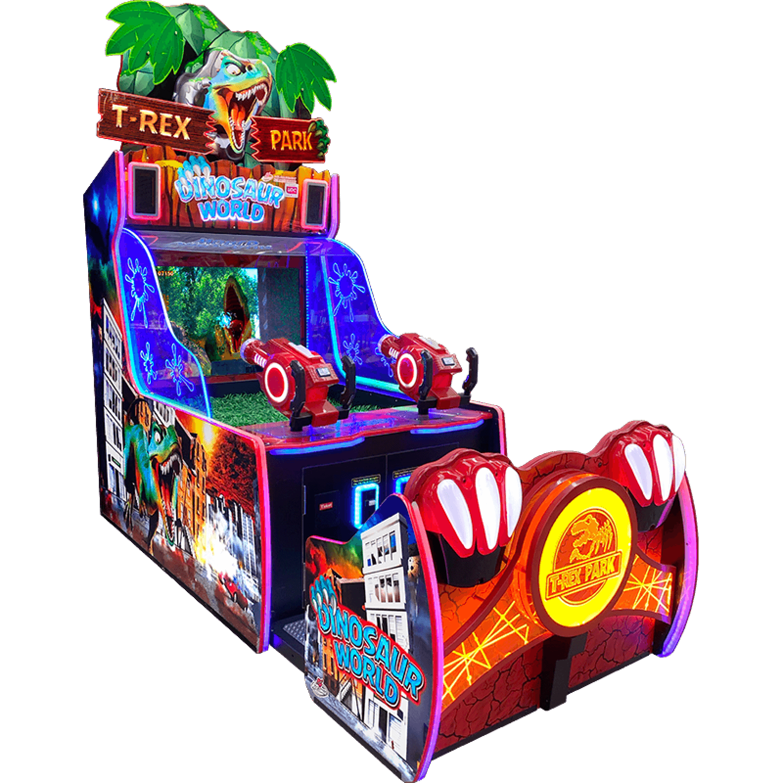 Joc  electronic cu fise T-Rex Park 2 Jucatori 107x254x228cm PLZ-B0077