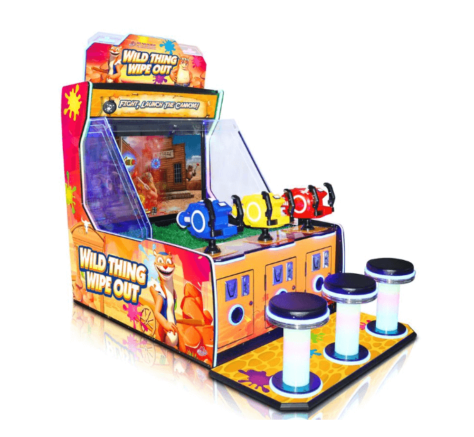 Joc electronic cu fise Wild Thing Wipeout Water 3 Jucatori 231x140x216cm PLZ-B0072
